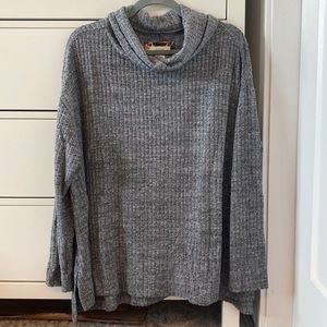 MAEVE by Anthropologie Cowl Neck Swing Tunic Top